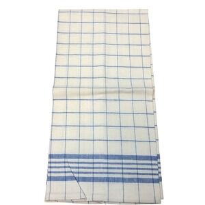 Vintage new old stock Canon kitchen towels blue farmhouse country